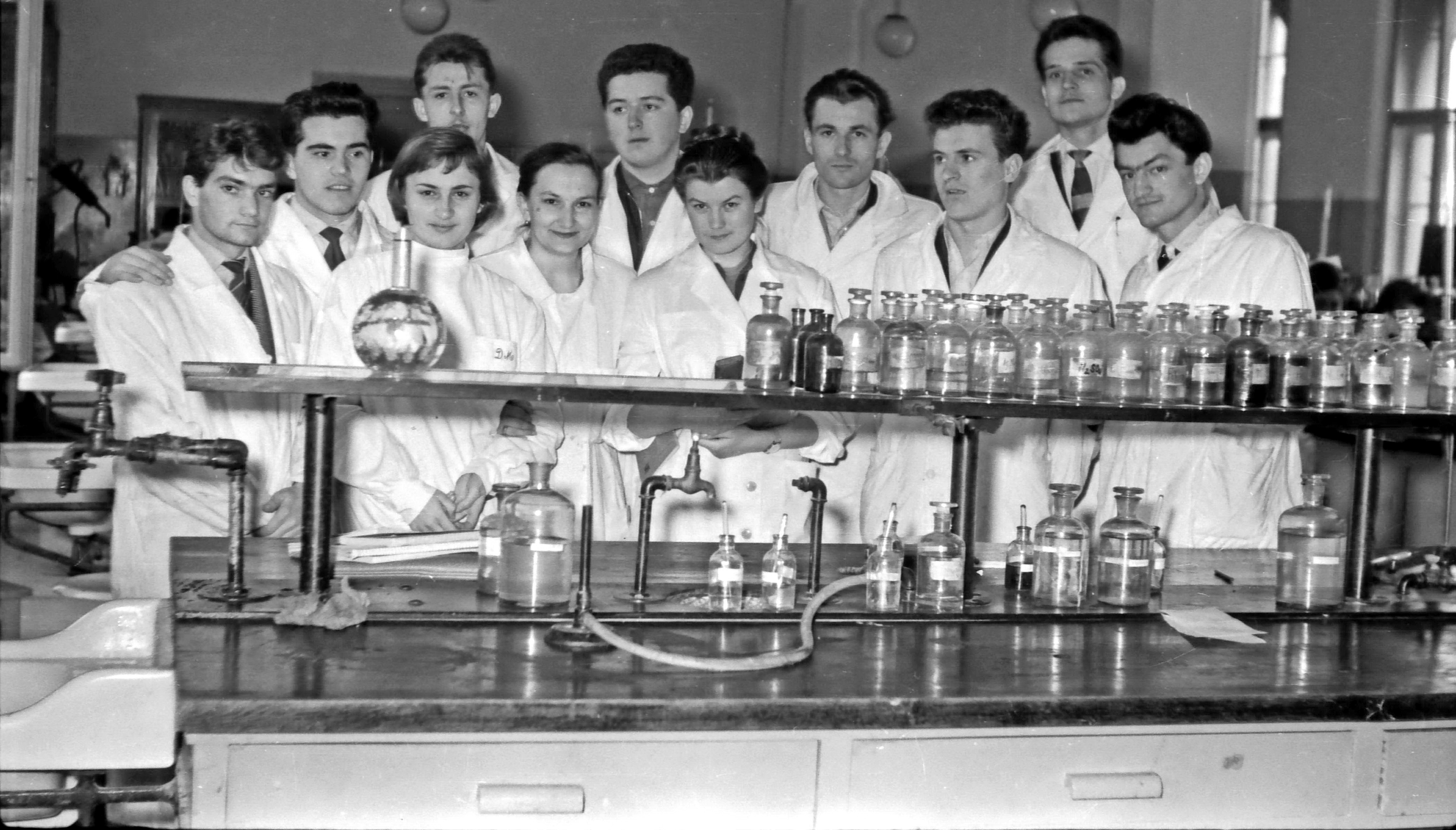 Chemistry laboratory 1960s